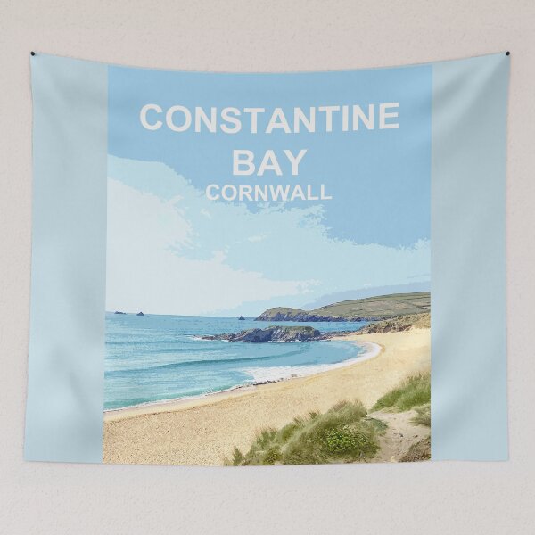 Item preview, Constantine Bay Cornwall . Cornish gift designed and sold by BarbaraGlebska.