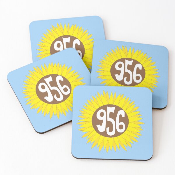 Item preview, Hand Drawn Texas Sunflower 956 Area Code designed and sold by itsrturn.