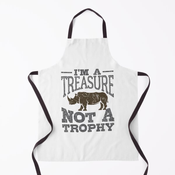 Item preview, I'm a Treasure Not a Trophy Rhinoceros Rhino designed and sold by jaygo.
