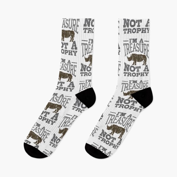 Item preview, I'm a Treasure Not a Trophy Rhinoceros Rhino designed and sold by jaygo.