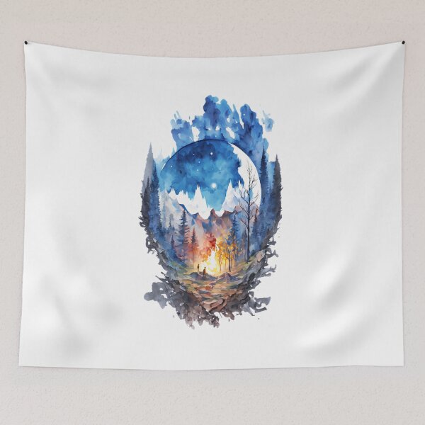 Item preview, Mountain and the forest designed and sold by SMCLN.