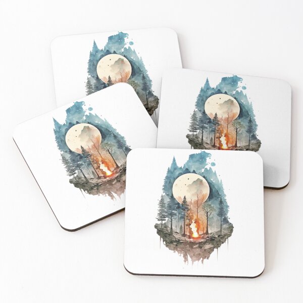 Item preview, Mountain and the forest 1 designed and sold by SMCLN.