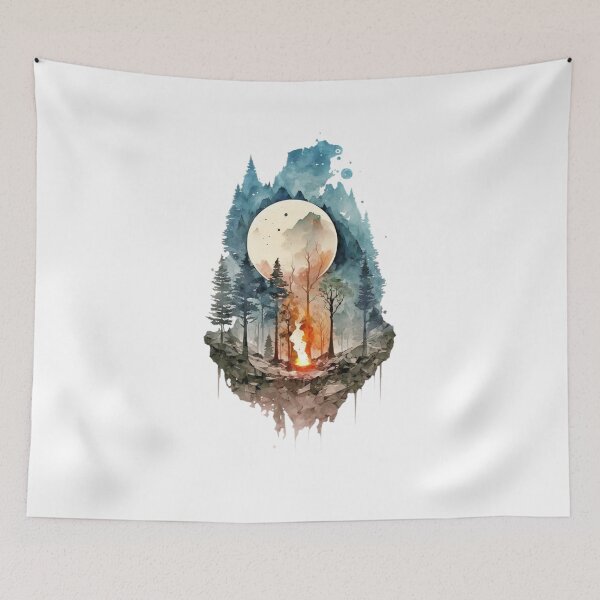 Item preview, Mountain and the forest 1 designed and sold by SMCLN.