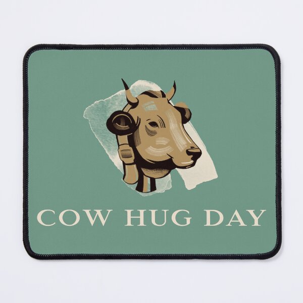 Item preview, cow hug day designed and sold by SuperiorPrints.