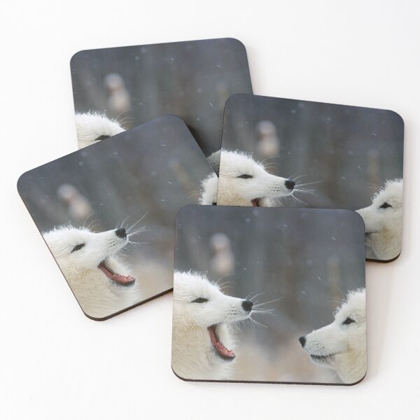 Item preview, Cute Arctic Fox Friends designed and sold by ScienceSource.