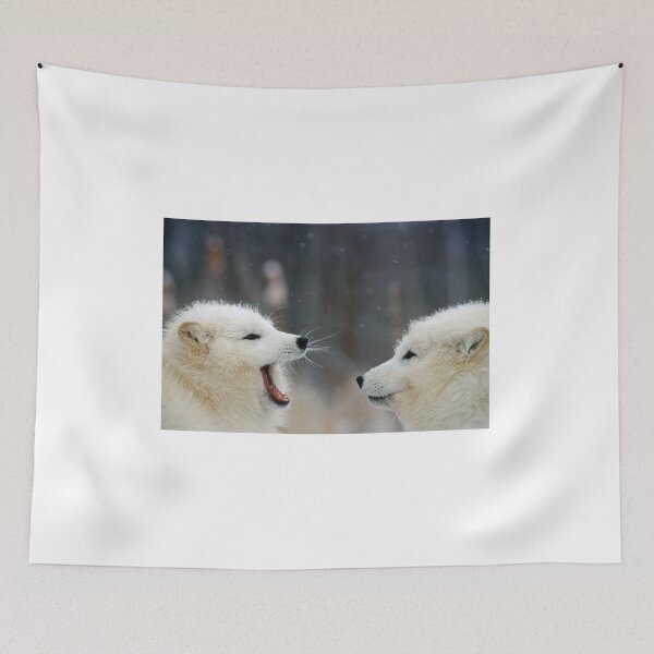 Item preview, Cute Arctic Fox Friends designed and sold by ScienceSource.