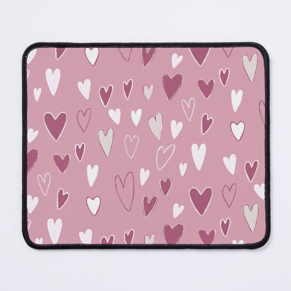 Item preview, Cute Hand Drawn Hearts Pink White designed and sold by Cato99.