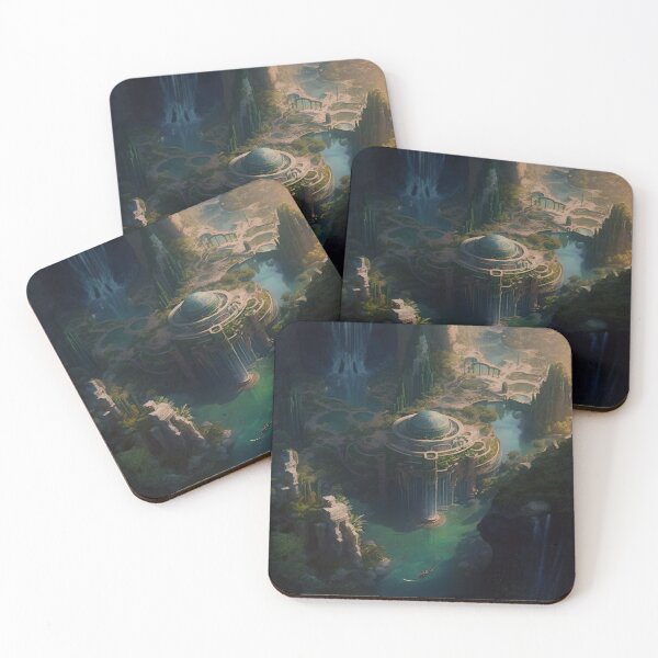 Item preview, 13 - Atlantean Colonies Inner Earth Ethereal designed and sold by StarbuckLight.