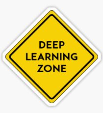deep learning zone Sticker