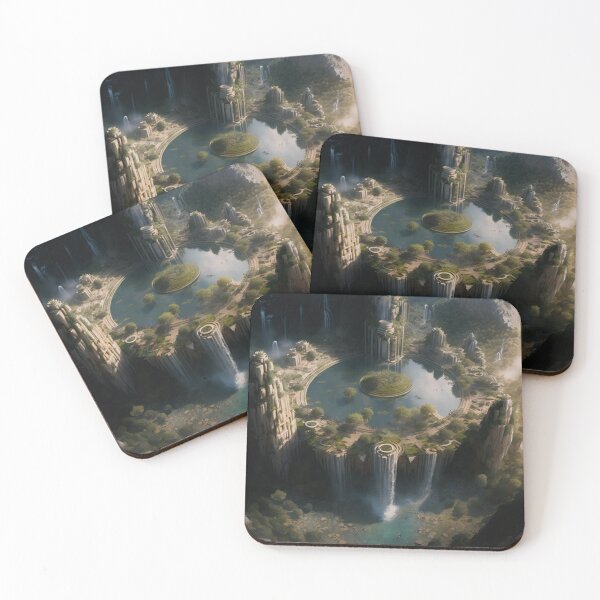 Item preview, 16 - Atlantean Colonies Inner Earth Ethereal designed and sold by StarbuckLight.