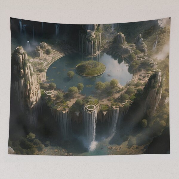 Item preview, 16 - Atlantean Colonies Inner Earth Ethereal designed and sold by StarbuckLight.