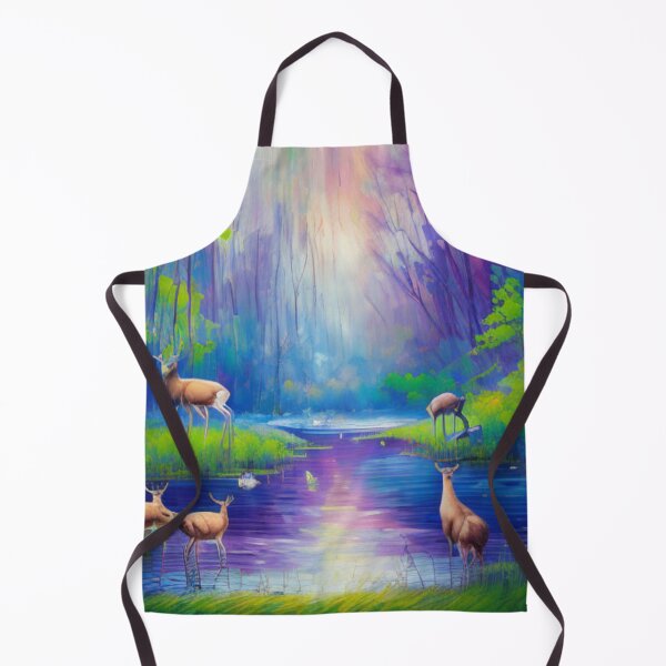 Item preview, The Mystical Waters of the Deer's Oasis designed and sold by WBP Mart.