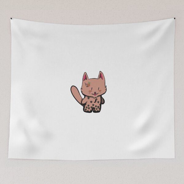 Item preview, Strawberry Bubble Tea Chibi Cat designed and sold by Partially-Rye-P.