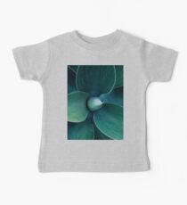 Floral green pattern Baby Tee