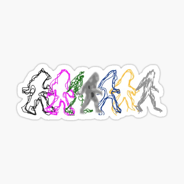 Interdimensional Bigfoot Sticker
