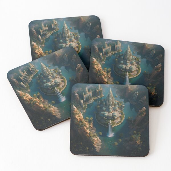 Item preview, 18 - Atlantean Colonies Inner Earth Ethereal designed and sold by StarbuckLight.