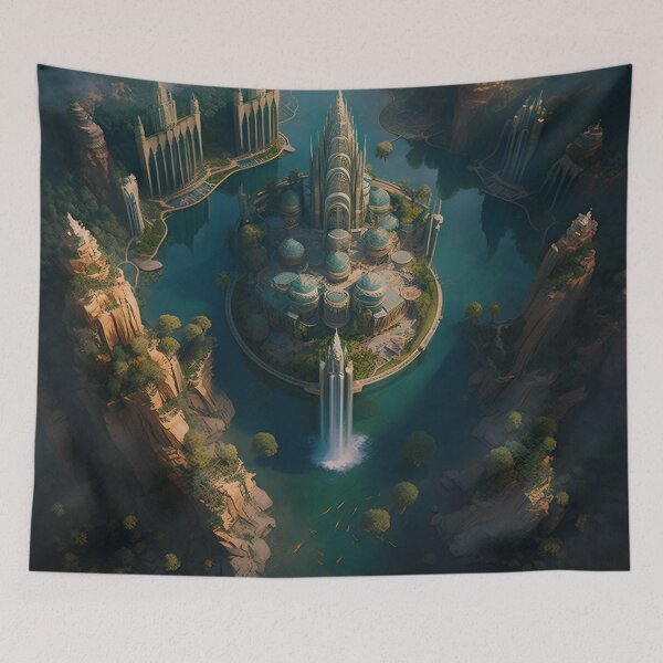 Item preview, 18 - Atlantean Colonies Inner Earth Ethereal designed and sold by StarbuckLight.
