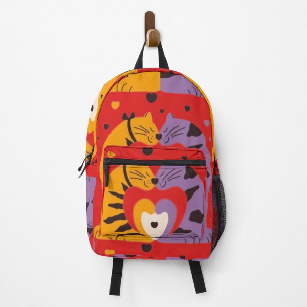 Item preview, valentine day-Couple Of Cats In Love Sit In Heart Pssion designed and sold by MetooStore  ⭐⭐⭐⭐⭐.