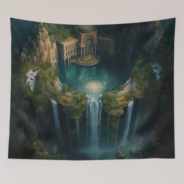 Item preview, 19 - Atlantean Colonies Inner Earth Ethereal designed and sold by StarbuckLight.