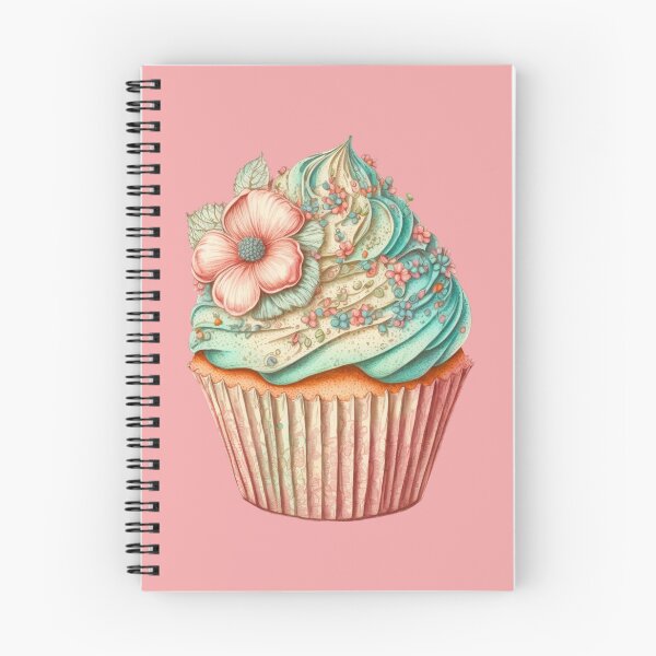 Item preview, Floral Cupcake designed and sold by AxeWave.