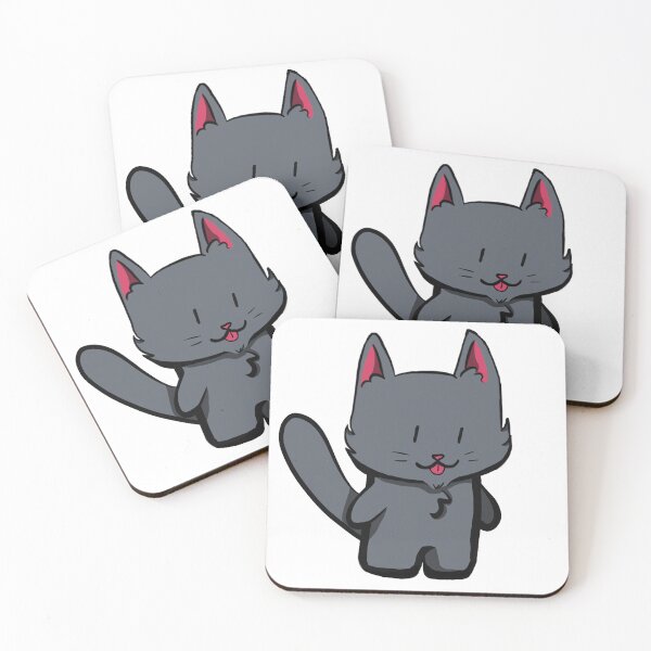 Item preview, Russian Blue Chibi Cat designed and sold by Partially-Rye-P.