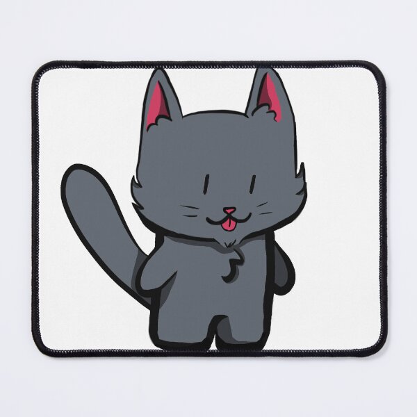 Item preview, Russian Blue Chibi Cat designed and sold by Partially-Rye-P.