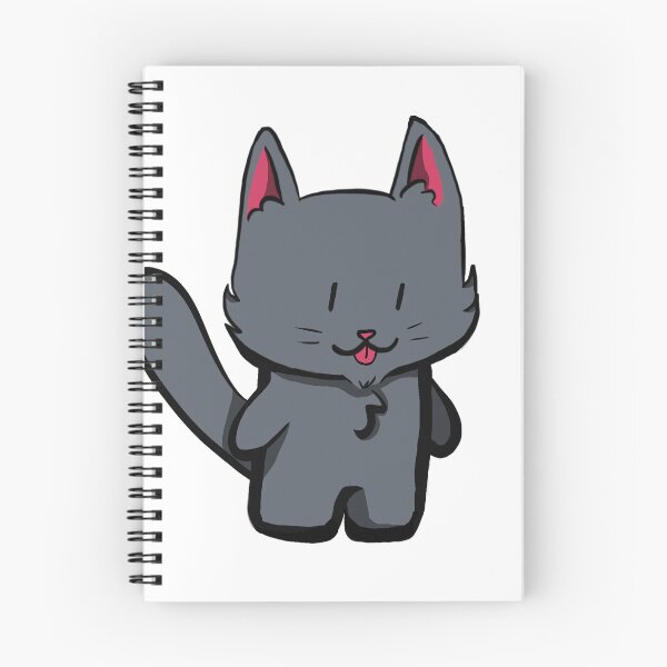 Item preview, Russian Blue Chibi Cat designed and sold by Partially-Rye-P.