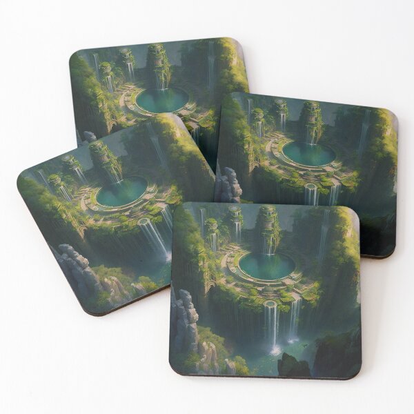 Item preview, 20 - Atlantean Colonies Inner Earth Ethereal designed and sold by StarbuckLight.