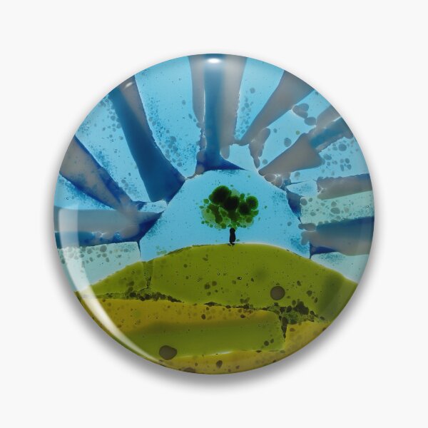 Item preview, One Tree Hill Burrow Hill Summer Glass Picture designed and sold by We Are The Four.