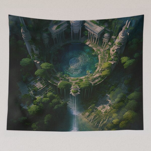 Item preview, 21 - Atlantean Colonies Inner Earth Ethereal designed and sold by StarbuckLight.