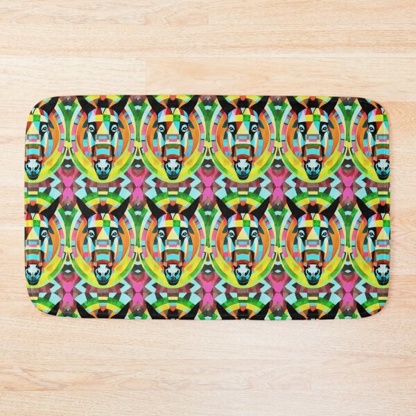 Item preview, Colorful Donkey Geometric Art Abstract designed and sold by taiche.