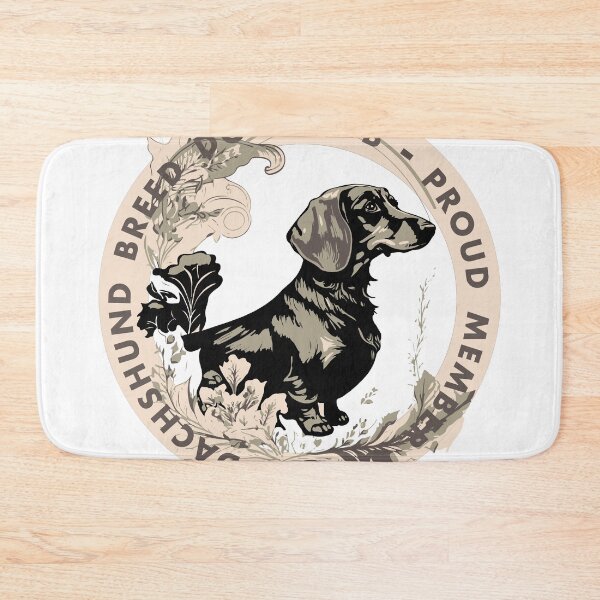 Item preview, Orgulloso miembro del club de perros de raza Dachshund designed and sold by dirimir.