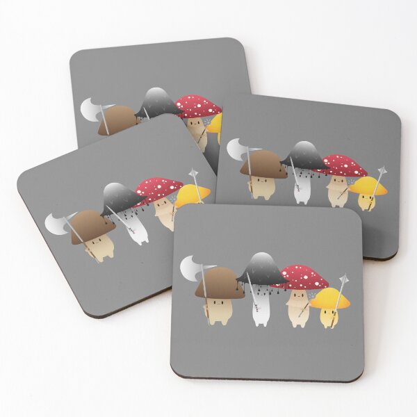 Item preview, Battle Ready Mushrooms designed and sold by Bella Brandstatter.