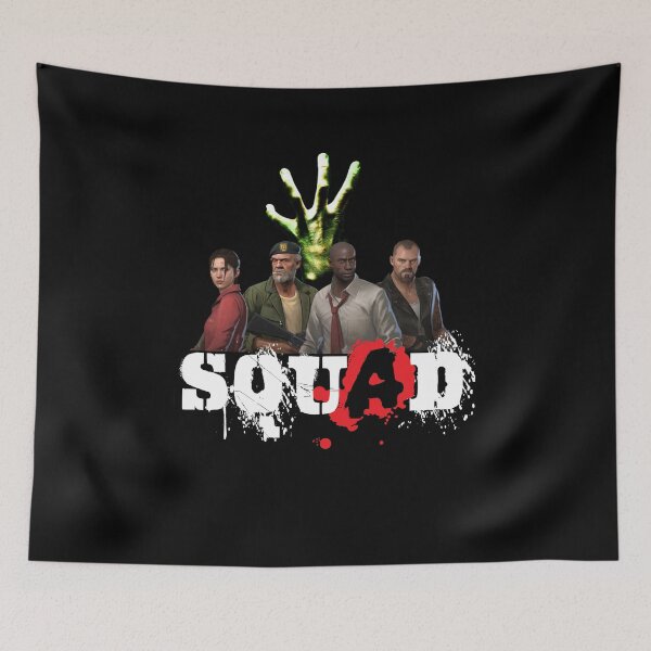 Item preview, Left 4 Dead Squad (white) designed and sold by red-leaf.