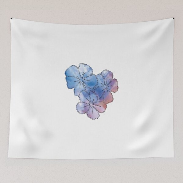 Item preview, Blue Flower Color , Colored flower , Beautiful flower Merge color , designed and sold by Latmassology.