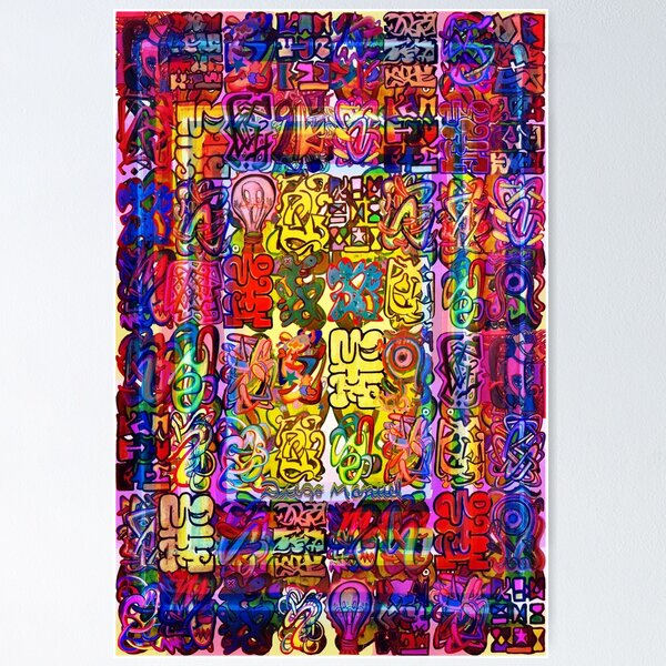 Item preview, Pop abstract designed and sold by Diego Manuel Rodriguez.