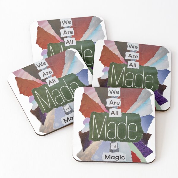 Item preview, We Are All Made of Magic Collage designed and sold by We Are The Four.