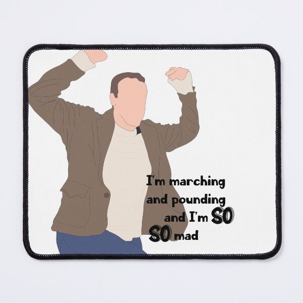 Item preview, Marching and Pounding and So Mad - Shrinking Quote designed and sold by Wenby-Weaselbee.