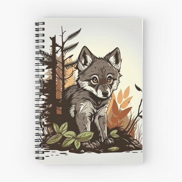 Item preview, Howling Adventure: A Baby Wolf's Journey in the Forest designed and sold by Barnissim.