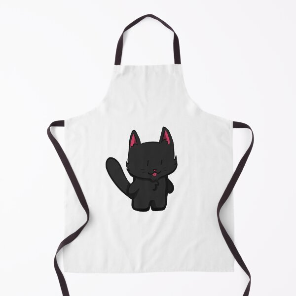 Item preview, Black Chibi Cat designed and sold by Partially-Rye-P.