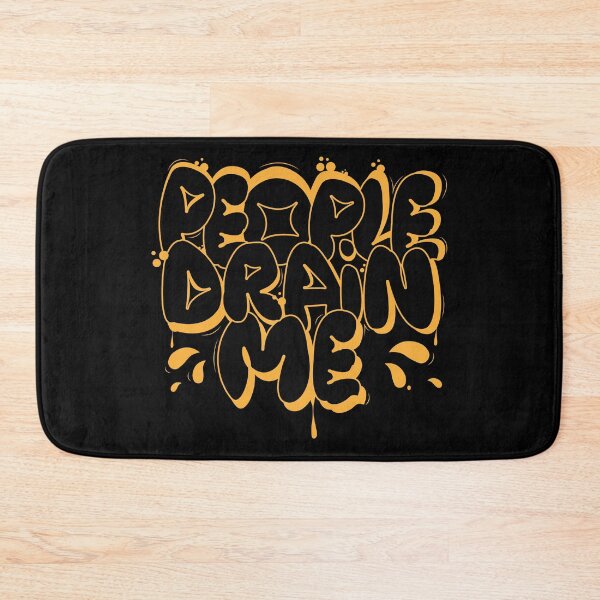 Item preview, people drain me designed and sold by Star Soulofficial.