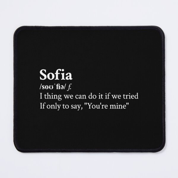 Item preview, Clairo Aesthetic Quote Lyrics Sofia Black designed and sold by StickTheSong.