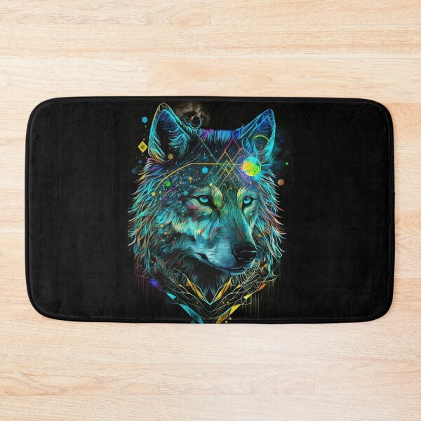 Item preview, Fantasy Wolf art designed and sold by Visual-wallart.