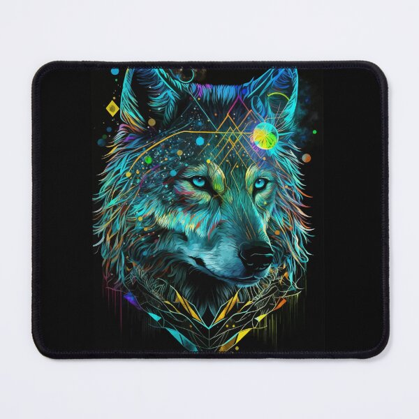 Item preview, Fantasy Wolf art designed and sold by Visual-wallart.