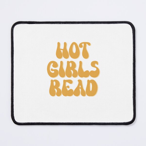Item preview, Hot Girls Read Yellow designed and sold by TeakettleBooks.