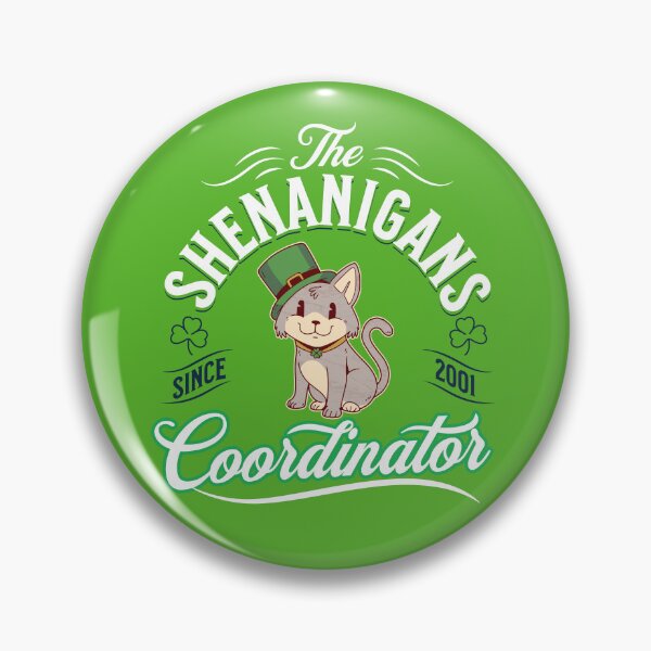 Item preview, The Shenanigans Coodinator - Funny Irish Cat designed and sold by Jewelspride.
