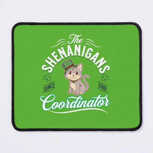 Item preview, The Shenanigans Coodinator - Funny Irish Cat designed and sold by Jewelspride.