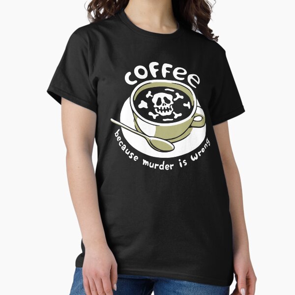 Artikel-Vorschau von Kaffee, weil Mord falsch ist – Skelett von Tobe Fonseca, designt und verkauft von Tobe Fonseca®.