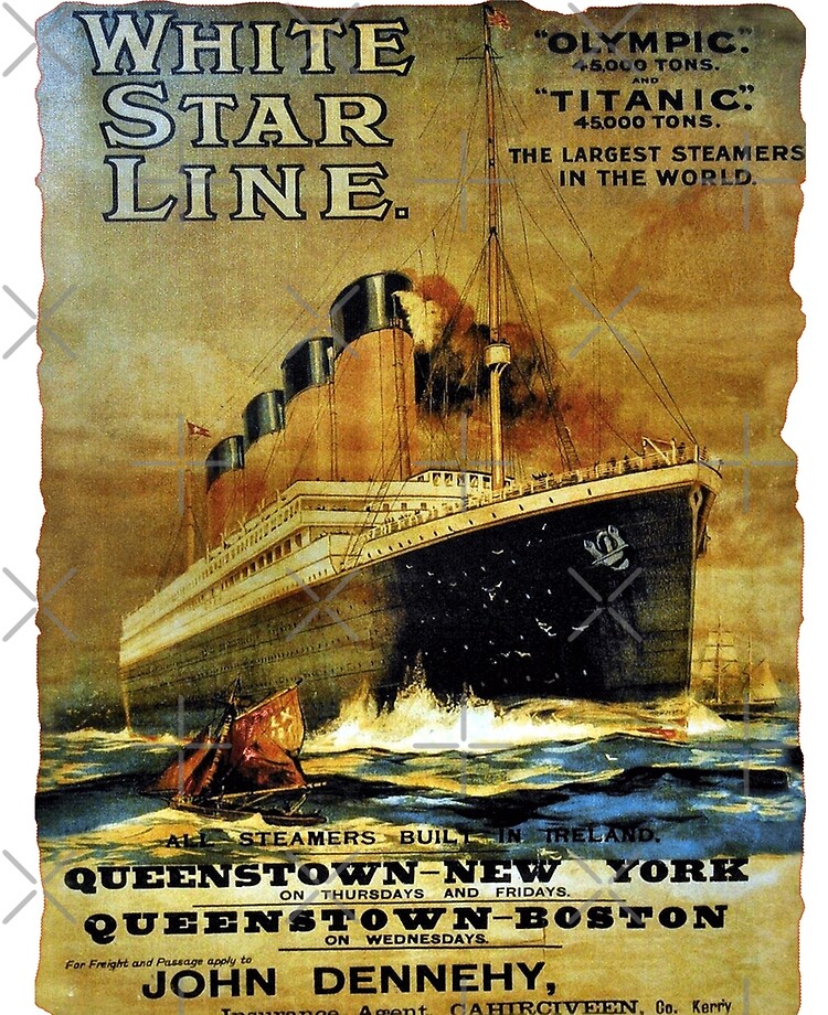 The Titanic Sailing New POSTER