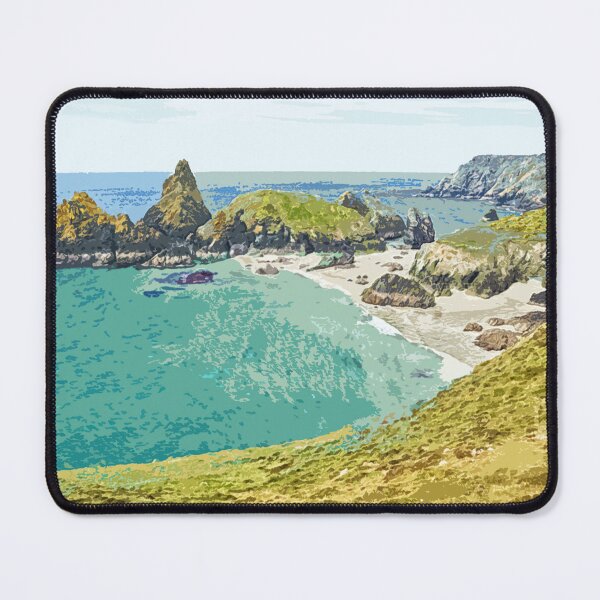 Item preview, Kynance Cove, Cornwall. Cornish gift. Kernow landscape designed and sold by BarbaraGlebska.